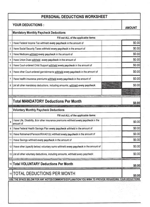 Proof Chart